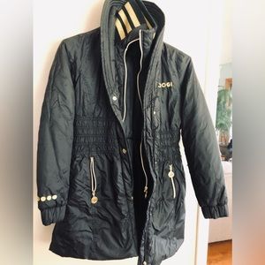 COOGI Black Nylon  Jacket  Size M